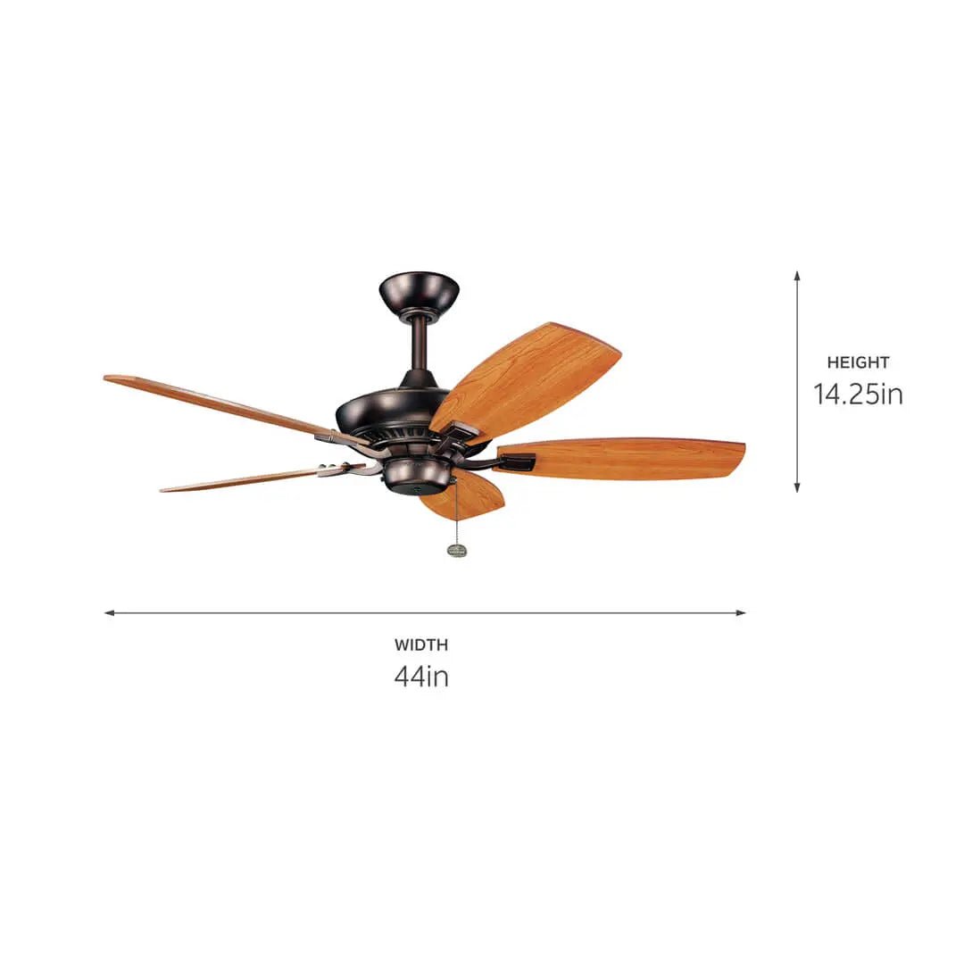 Canfield Outdoor Ceiling Fan - Sunzout Outdoor Spaces LLC