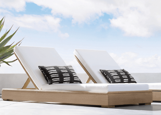 Crystal River Collection - Outdoor Premium Teak Sun Lounger - Sunzout Outdoor Spaces LLC