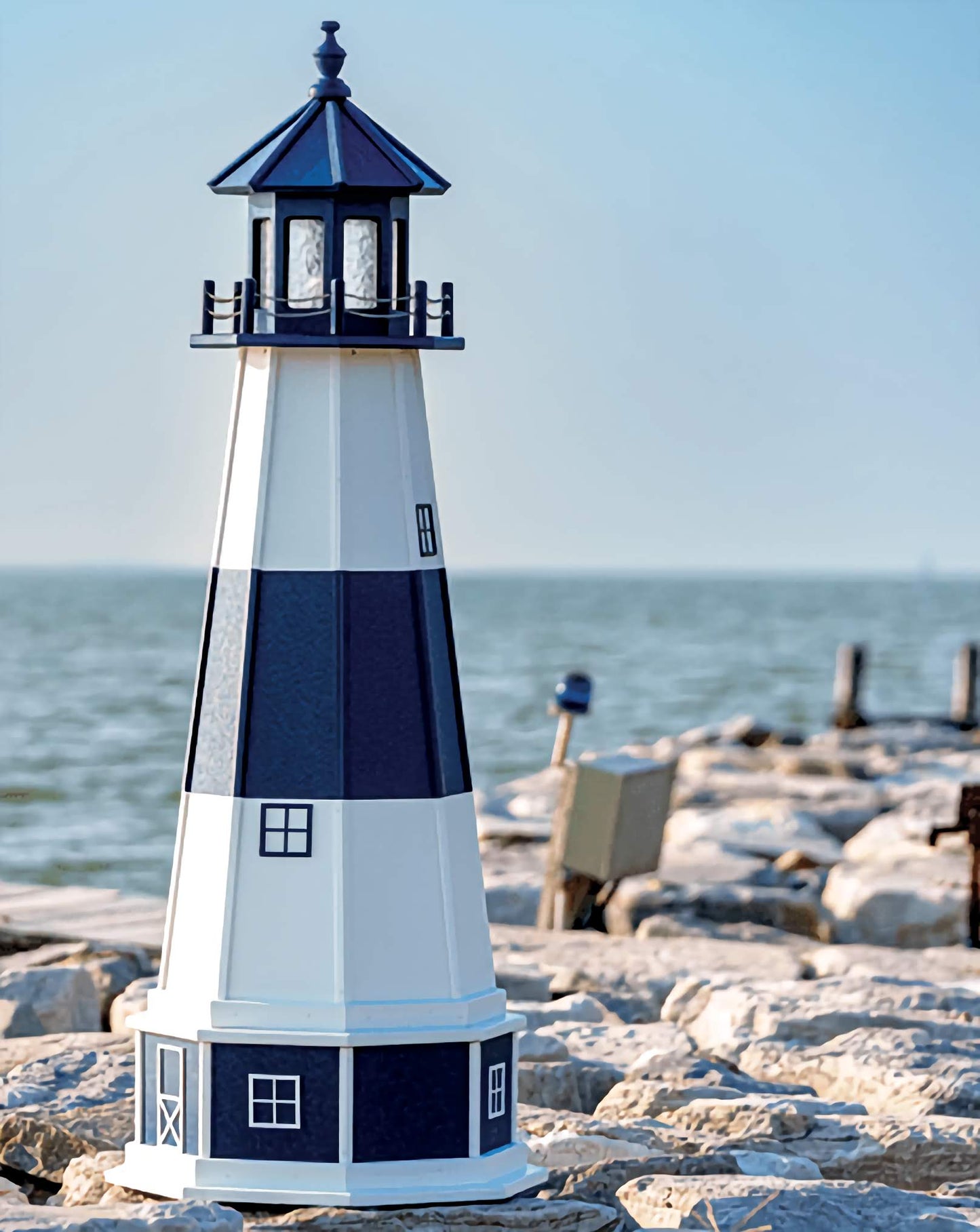 Custom Garden Lighthouse - Sunzout Outdoor Spaces LLC