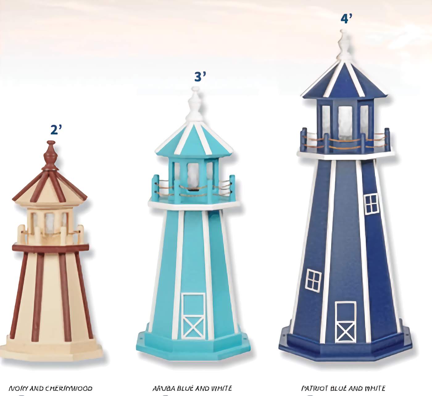 Custom Garden Lighthouse - Sunzout Outdoor Spaces LLC