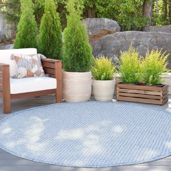 Denver - DEN1002 Blue - Sunzout Outdoor Spaces LLC