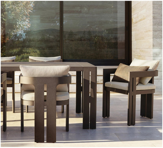 Destin Collection - Outdoor Premium Aluminum Dining Set - Sunzout Outdoor Spaces LLC