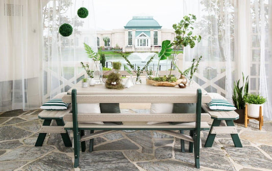Finch and Beaverdam poly dining furniture collection