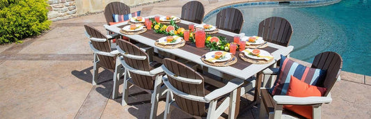 Great Bay Outdoor Dining Furniture - 60" with Chairs - Sunzout Outdoor Spaces LLC