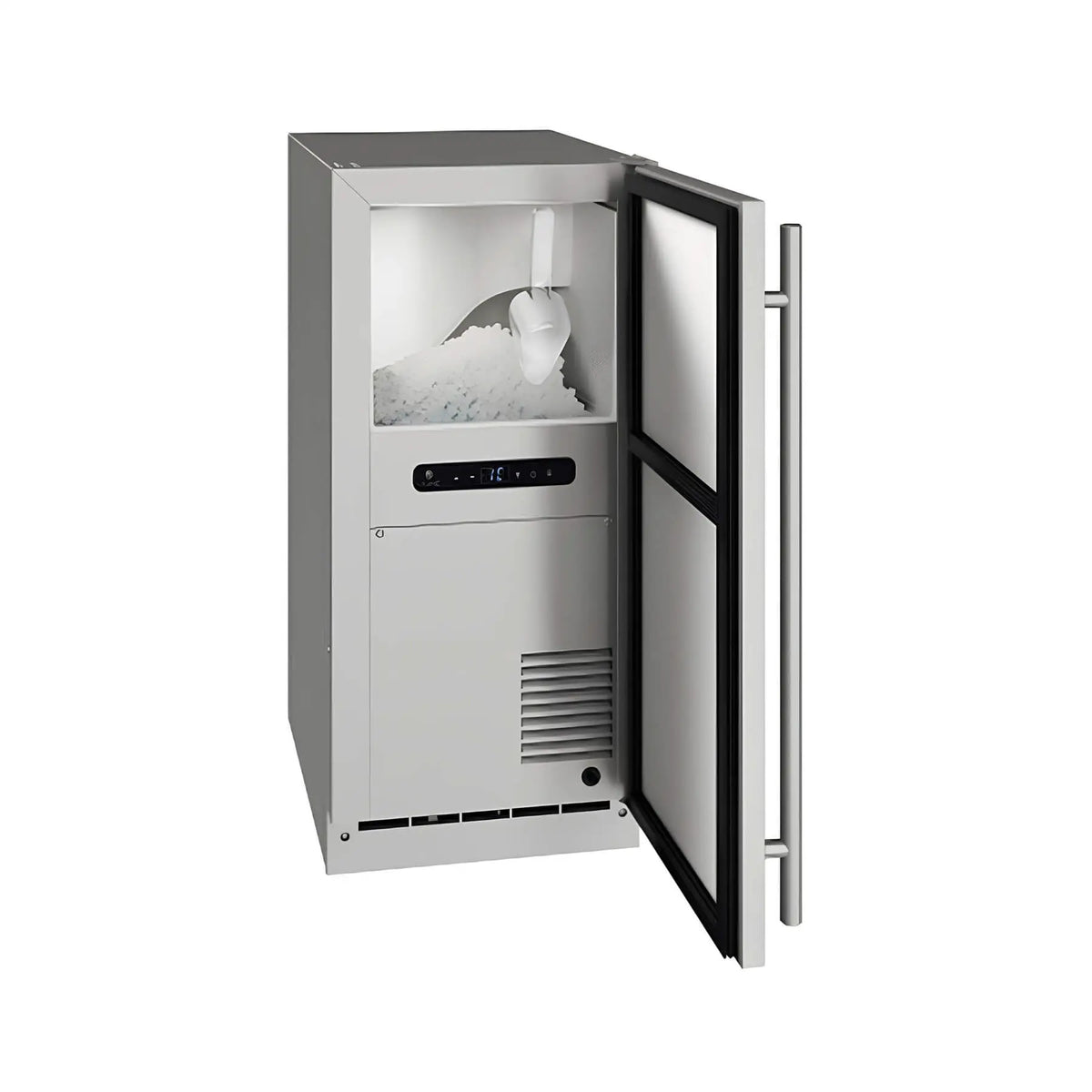 Coyote C115CICE 14 3/4 Inch Built-In Crescent Ice Machine