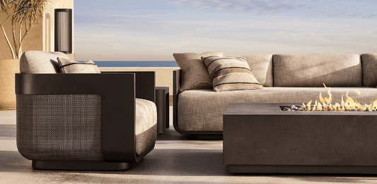 Key Largo Collection — Outdoor Premium Aluminum Sofa Set