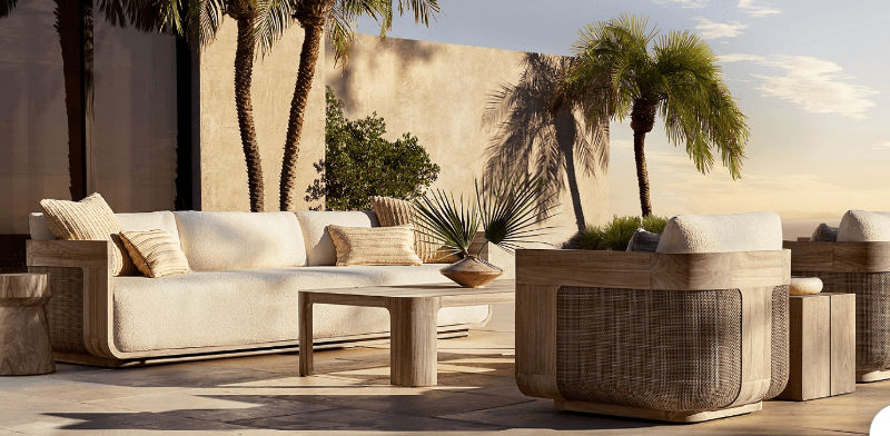 Key Largo Collection - Outdoor Premium Teak Sofa Set - Sunzout Outdoor Spaces LLC