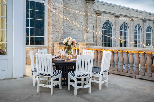 Keystone Outdoor Dining Furniture - Round 60" with Chairs - Sunzout Outdoor Spaces LLC
