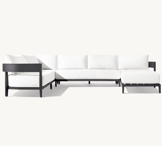 Lakewood Ranch Collection - Outdoor Premium Aluminum Sofa Set - Sunzout Outdoor Spaces LLC