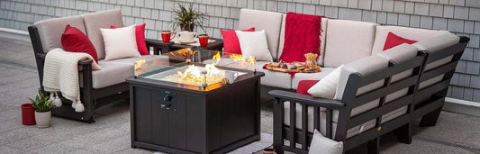 Mission Deep Seating Outdoor Furniture - Sectional - Sunzout Outdoor Spaces LLC