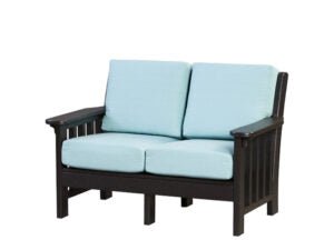 Mission Love Seat - Sunzout Outdoor Spaces LLC