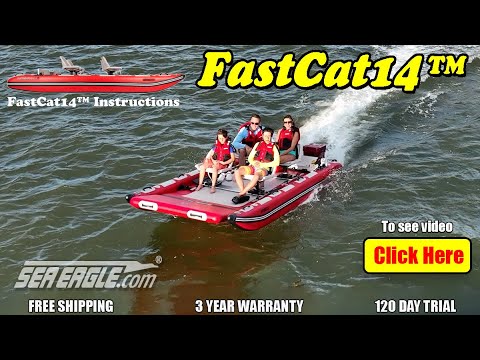 Sea Eagle FastCat 14 Overview - Inflatable Catamaran Boat - A