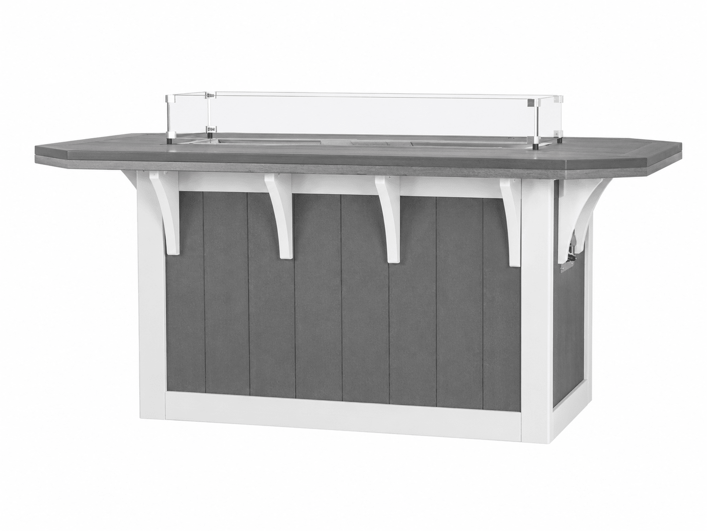 SummerSide Fire Table 46x72 FREE SHIPPING - Sunzout Outdoor Spaces LLC