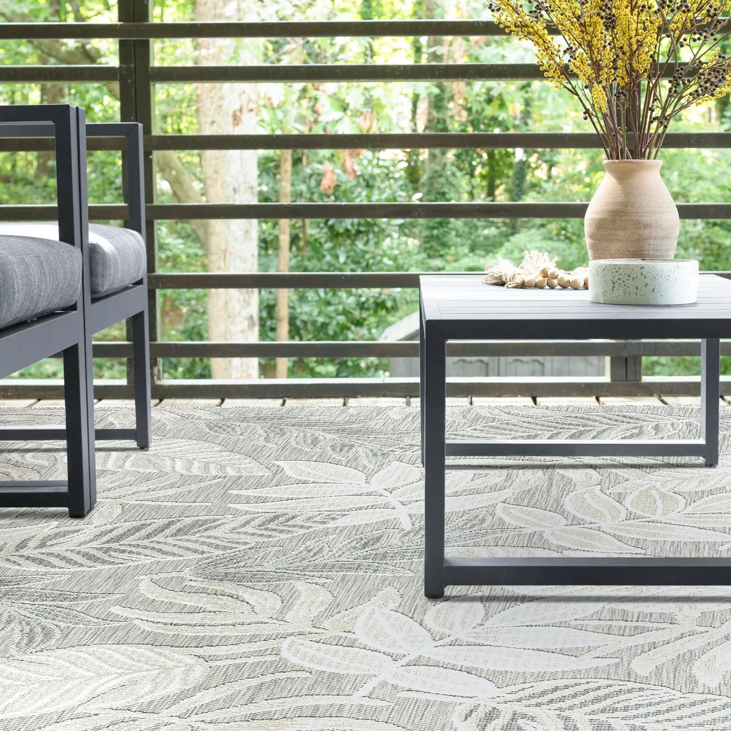 Tropics - TRP1109 Gray - Sunzout Outdoor Spaces LLC