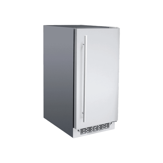 TrueFlame 15-Inch Outdoor Rated Nugget Ice Maker with Reversible Door - Sunzout Outdoor Spaces LLC