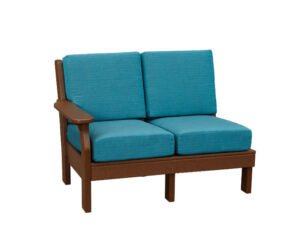 Van Buren Left Love Seat - Sunzout Outdoor Spaces LLC