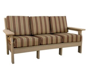 Poly deep seating sofa and lounge furniture designed for comfortable outdoor relaxation