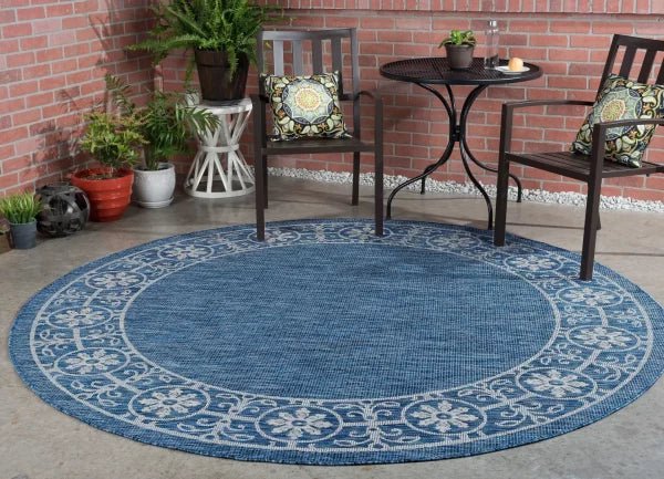 Veranda - VND1814 Indigo - Sunzout Outdoor Spaces LLC