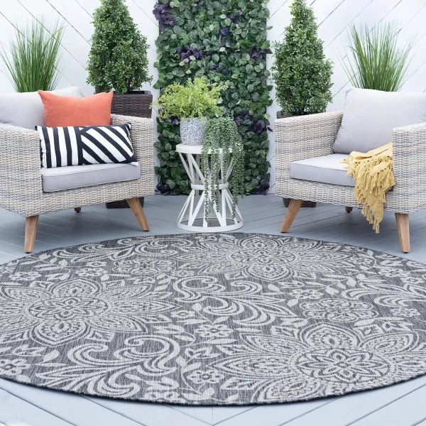 Veranda - VND2618 Charcoal - Sunzout Outdoor Spaces LLC