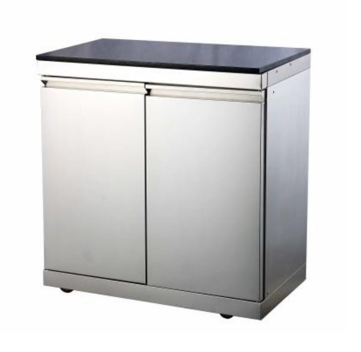 33 inch Stainless Steel Modular Outdoor Kitchen Cabinet with Granite Countertop - Sunzout Outdoor Spaces LLC