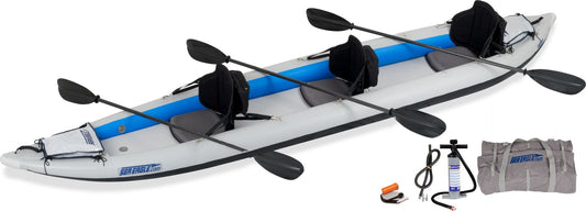 465FT Fast Track Sea Eagle Inflatable Kayak Pro Carbon Package - Sunzout Outdoor Spaces LLC