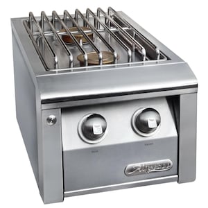 Alfresco Built-In Natural Gas Double Side Burner - AXESB-2-NG - Sunzout Outdoor Spaces LLC