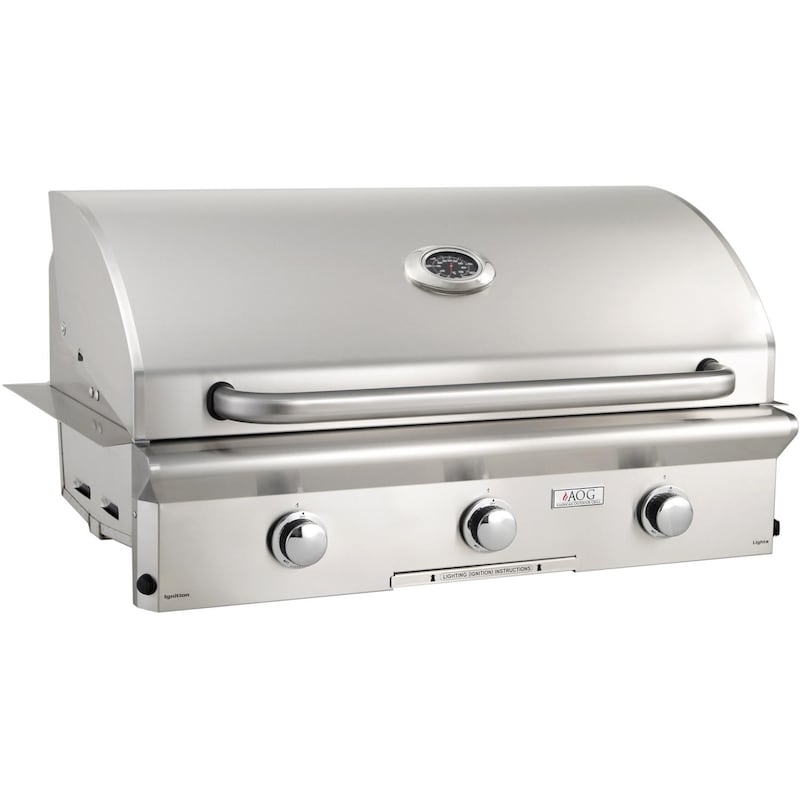 American Outdoor Grill L-Series 36-Inch 3-Burner Built-In Natural Gas Grill - 36NBL-00SP - Sunzout Outdoor Spaces LLC