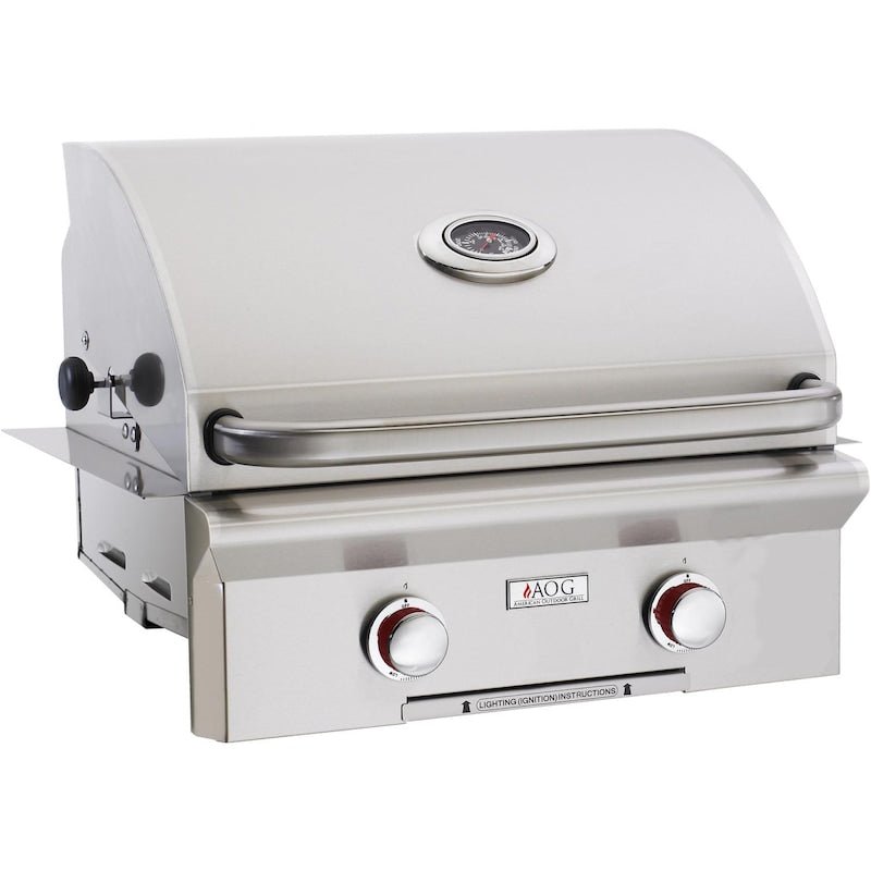 American Outdoor Grill T-Series 24-Inch 2-Burner Built-In Natural Gas Grill - 24NBT-00SP - Sunzout Outdoor Spaces LLC