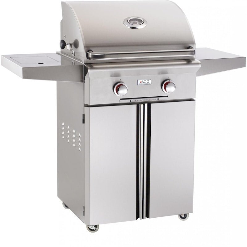 American Outdoor Grill T-Series 24-Inch 2-Burner Propane Gas Grill - 24PCT-00SP - Sunzout Outdoor Spaces LLC