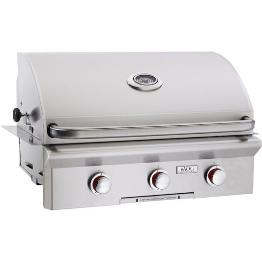 American Outdoor Grill T-Series 30-Inch 3-Burner Built-In Natural Gas Grill - 30NBT-00SP - Sunzout Outdoor Spaces LLC