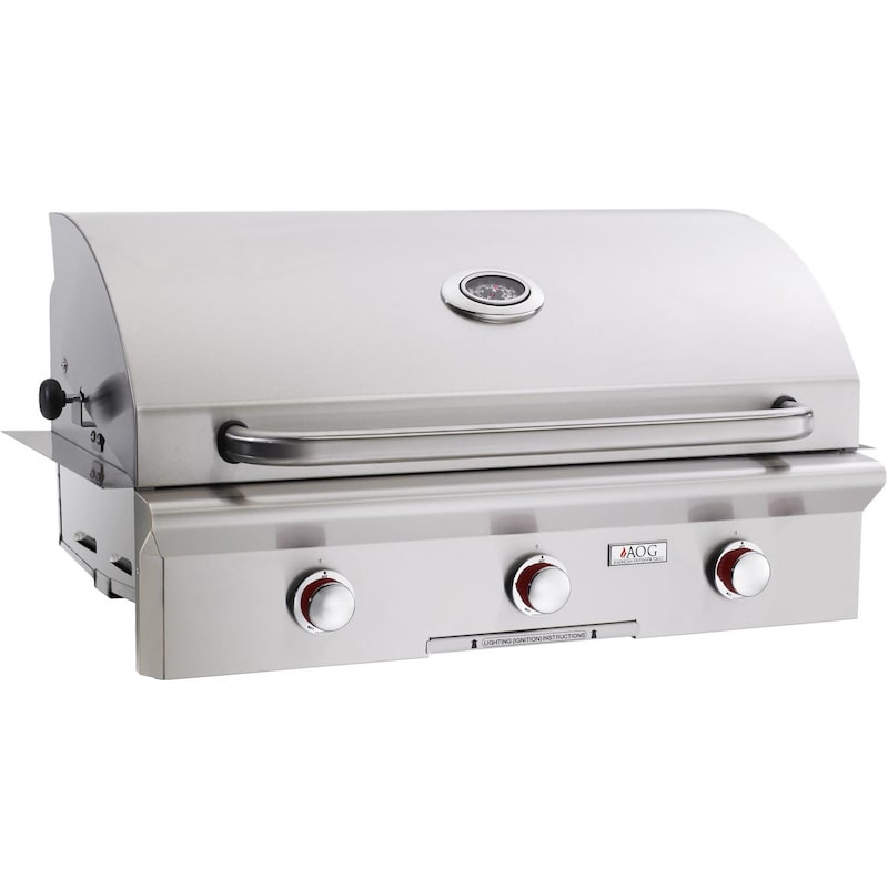 American Outdoor Grill T-Series 36-Inch 3-Burner Built-In Natural Gas Grill - 36NBT-00SP - Sunzout Outdoor Spaces LLC
