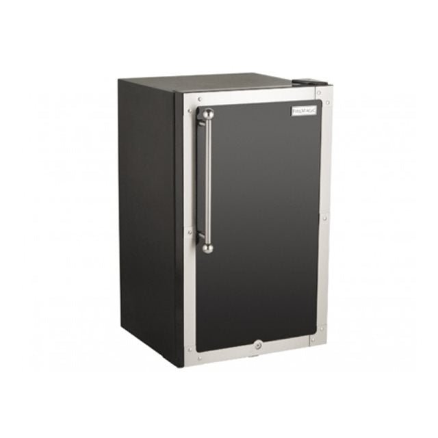 Black Diamond Outdoor Rated Refrigerator with Right Hinge S.S. Squared Edge Premium Door - Sunzout Outdoor Spaces LLC