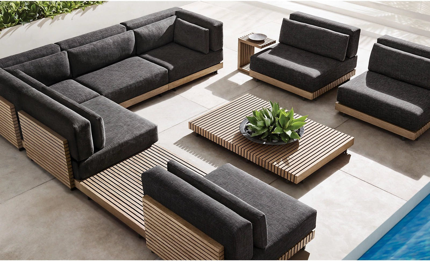 Teak & Aluminum Outdoor Furniture