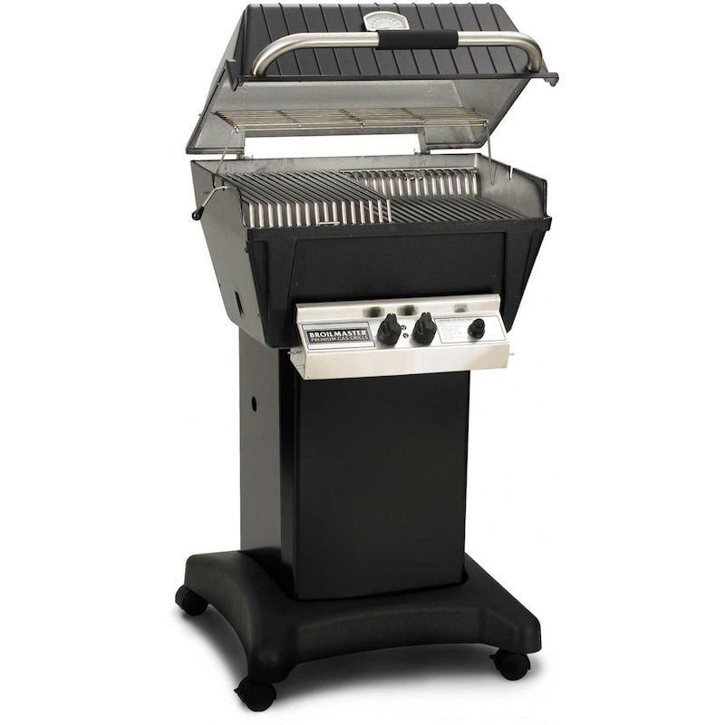 Broilmaster P4-XFN Premium Natural Gas Grill On Black Cart - Sunzout Outdoor Spaces LLC
