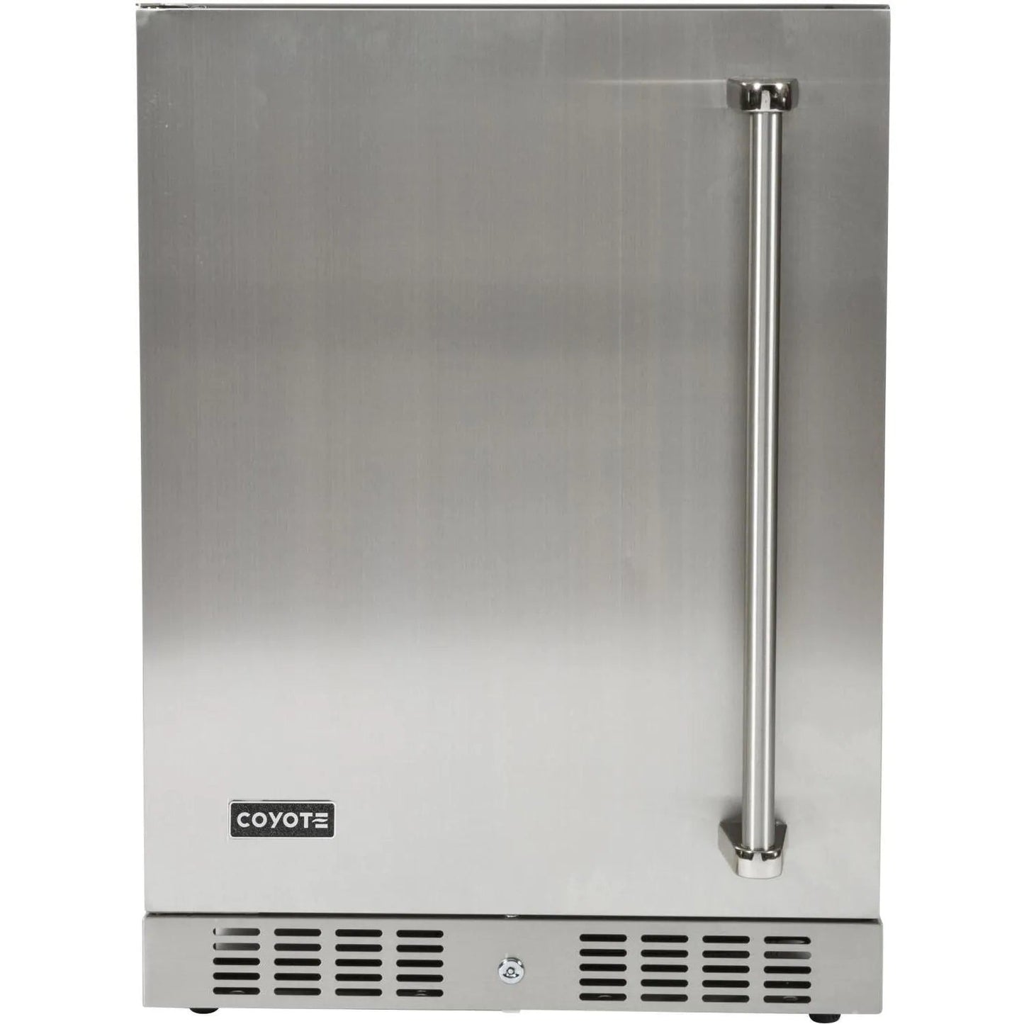 Coyote 24-Inch 5.5 Cu. Ft. Left Hinge Outdoor Rated Compact Refrigerator - Sunzout Outdoor Spaces LLC