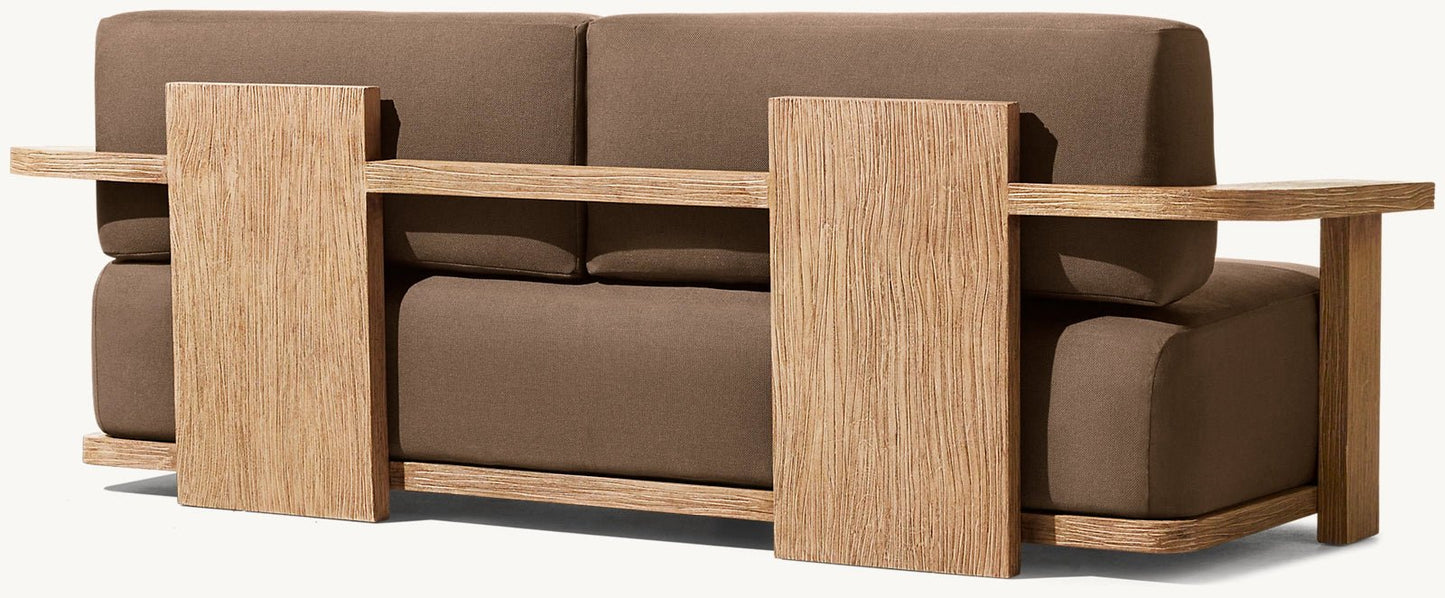 Cozumel Collection-Outdoor Premium Teak Sofa Set - Sunzout Outdoor Spaces LLC