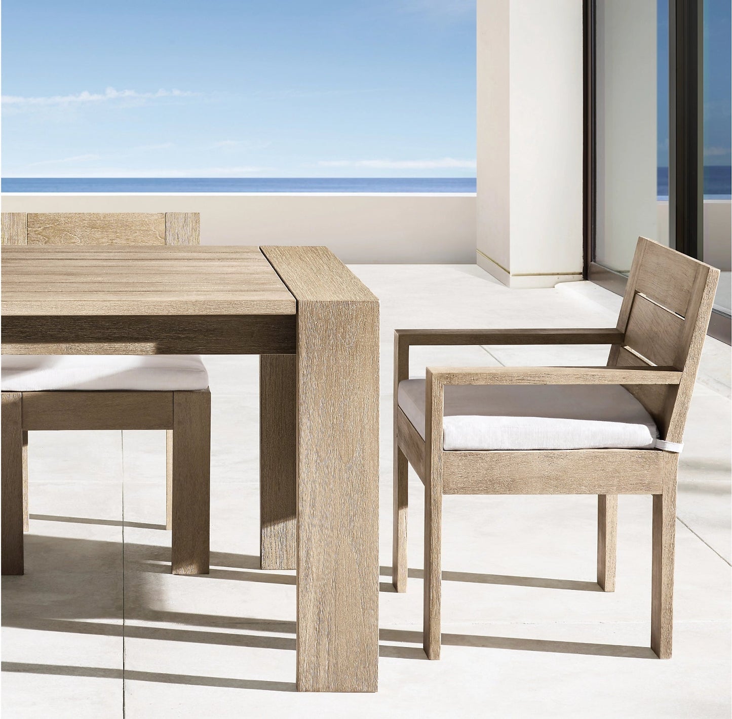 Del Ray Collection- Outdoor Premium Teak Wood Dining Set - Sunzout Outdoor Spaces LLC