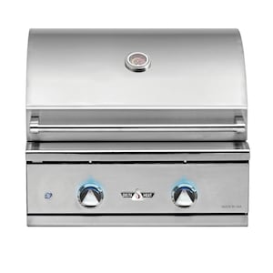 Delta Heat 26-Inch 2-Burner Built-In Natural Gas Grill - DHBQ26G-DN - Sunzout Outdoor Spaces LLC
