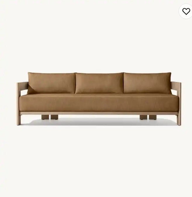 Destin Collection Outdoor Premium Teak Sofa Set - Sunzout Outdoor Spaces LLC