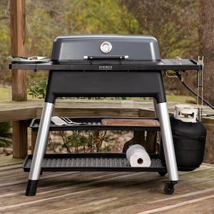 Everdure By Heston Blumenthal FURNACE 52-Inch 3-Burner Propane Gas Grill With Stand - Graphite... - Sunzout Outdoor Spaces LLC