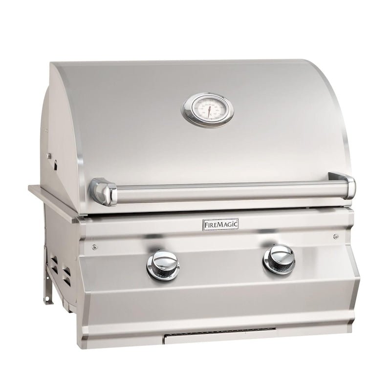 Fire Magic Choice C430I 24-Inch Built-In Natural Gas Grill With Analog Thermometer - C430I... - Sunzout Outdoor Spaces LLC