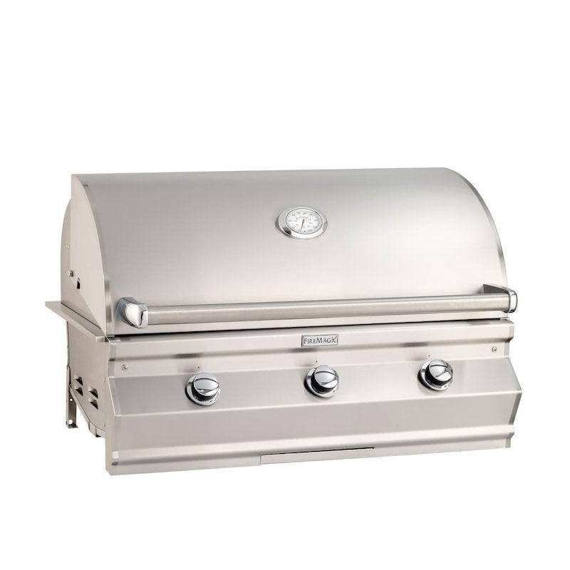 Fire Magic Choice C650I 36-Inch Built-In Natural Gas Grill With Analog Thermometer - C650I... - Sunzout Outdoor Spaces LLC