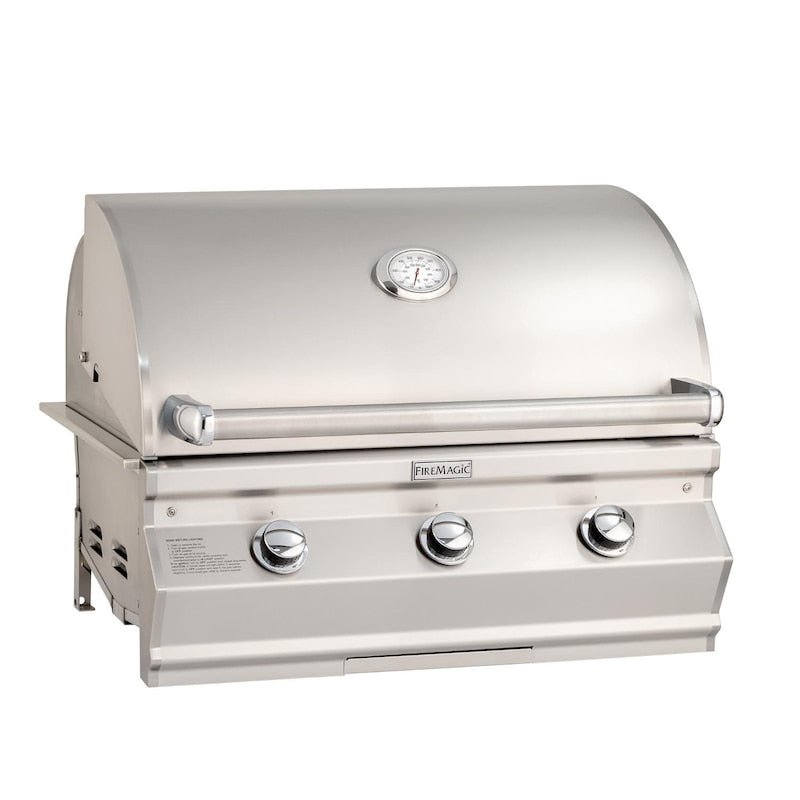 Fire Magic Choice Multi-User CM540I 30-Inch Built-In Natural Gas Grill With Analog Thermometer... - Sunzout Outdoor Spaces LLC