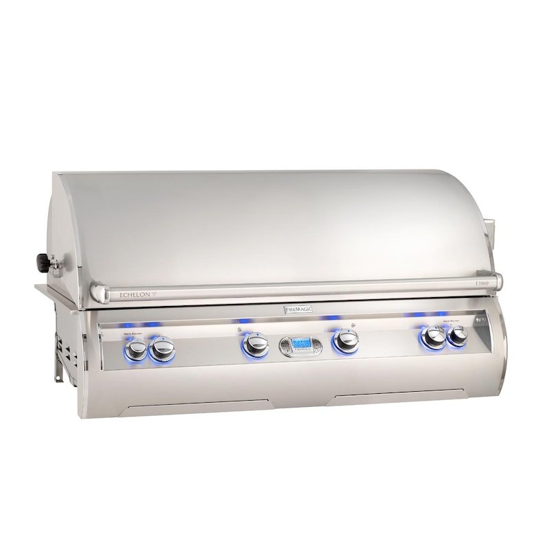 Fire Magic Echelon Diamond E1060I 48-Inch Built-In Natural Gas Grill W/ One Infrared Burner,... - Sunzout Outdoor Spaces LLC