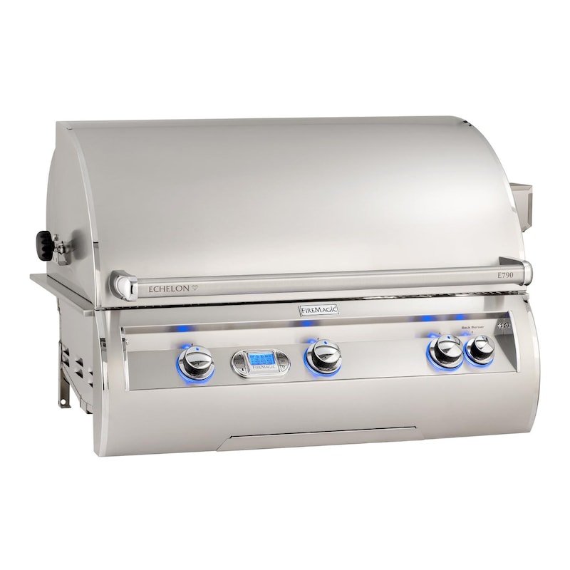 Fire Magic Echelon Diamond E790I 36-Inch Built-In Natural Gas Grill With Rotisserie And Digital... - Sunzout Outdoor Spaces LLC