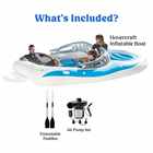 Floating Inflatable Water Party Boat - Sunzout Outdoor Spaces LLC