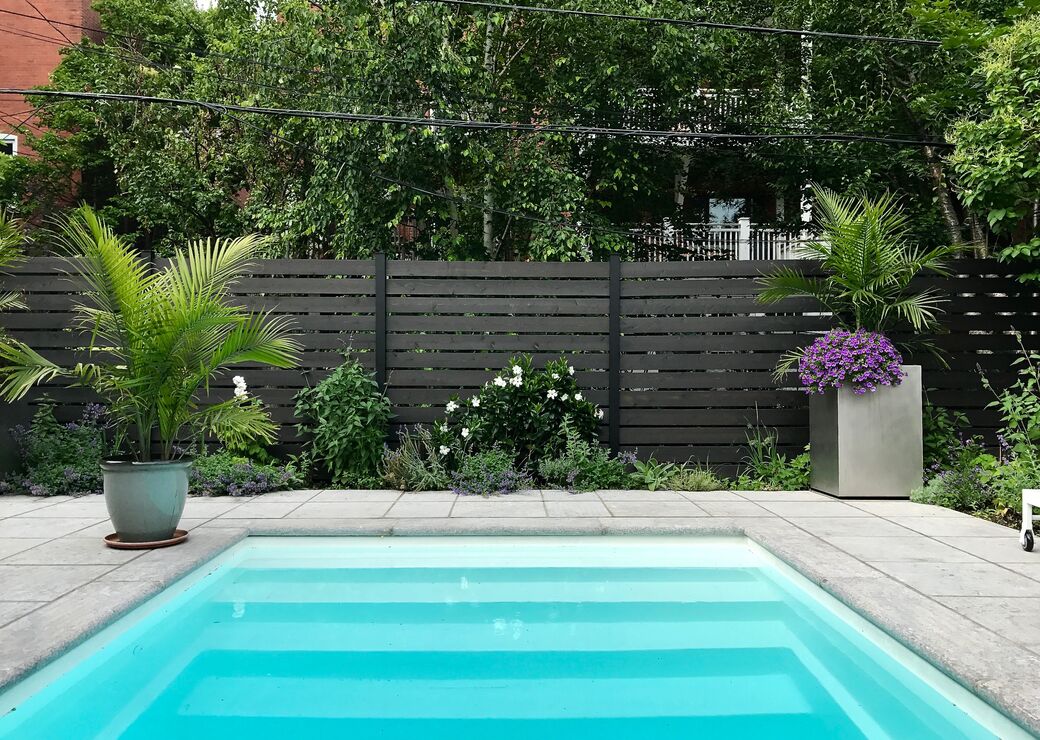 In-Ground Swimming Pool Design and Site Plan - Sunzout Outdoor Spaces LLC