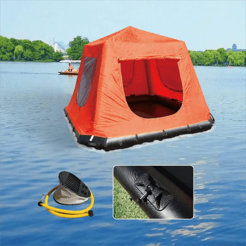 Water tent outlet