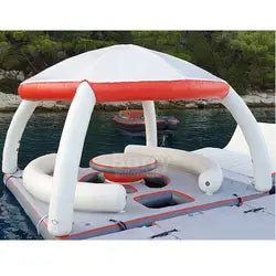 Inflatable Island Cabana, Yacht Cabana - Sunzout Outdoor Spaces LLC