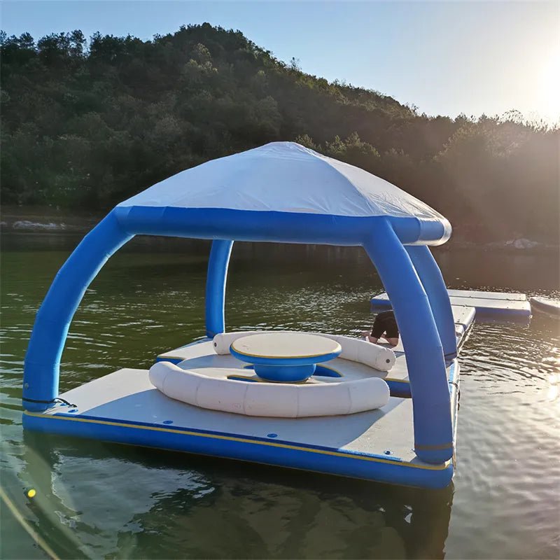 Inflatable Island Cabana, Yacht Cabana - Sunzout Outdoor Spaces LLC